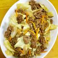 ☆hiroppy☆'s cooksnap of when they made 牛肉のオイスター醤油炒め.