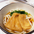 しょーばお's cooksnap of when they made お揚げはレンジで5分　きつねうどん.