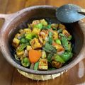 Nilmini's cooksnap of when they made 豆腐と野菜のピリ辛トマトソース炒め.