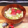 クック5E2Q86☆'s cooksnap of when they made トマトの味噌汁.