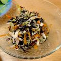 yuka119's cooksnap of when they made 簡単幼児食。ひじきと野菜とハムのサラダ.