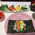 minimini♪'s cooksnap of when they made 暑い夏にぴったり　素麺と豚しゃぶサラダ.