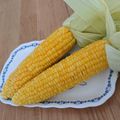 ∞しん's cooksnap of when they made とうもろこしを茹でずにレンジでチン.