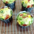 ＊＊ラテ＊＊'s cooksnap of when they made 玉ねぎとベーコンのおかずマフィン.