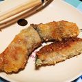 えりきゃんでぃ's cooksnap of when they made ジューシーなすと大葉の豚こま巻きとんかつ.