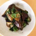 水玉ぱじゃま's cooksnap of when they made 大葉でさっぱり☆なすとオクラの煮浸し.