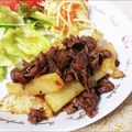 3yury's cooksnap of when they made 牛肉とポテトのオイスター炒め.