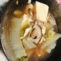 ちょこまなな＊°'s cooksnap of when they made うんまい、鯛のあら鍋菜の花付き.
