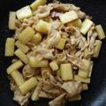 クックEYFBPQ☆'s cooksnap of when they made 長芋と豚肉のポン酢炒め.
