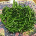 mizuki4951's cooksnap of when they made 台湾家庭の味★空心菜のにんにく炒め.