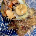 やよい・M's cooksnap of when they made 魚を捌こう！新鮮♫サザエの刺身編.