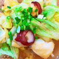 mmmugi's cooksnap of when they made 超簡単！キャベツとタコのバター炒め.