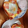 jurihi's cooksnap of when they made トースターで簡単★ベーコンエッグトースト.