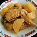かなぽん☆☆'s cooksnap of when they made 大根と手羽先の韓国風味噌煮.