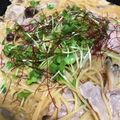 blue×2's cooksnap of when they made プロ直伝！豆乳ゴマみそパスタ.