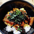 papom816's cooksnap of when they made ちょっとでも国産で満足♪卵とうなぎ丼.
