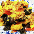 nonopeko's cooksnap of when they made 豚肉ときくらげのトマト卵炒め.