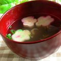 おしす's cooksnap of when they made 即席！簡単！桜海老とお麩で乾物お吸い物♪.