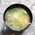 ひトみ's cooksnap of when they made 絹さやとお豆腐のお味噌汁.
