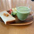 0_maru's cooksnap of when they made バナナ抹茶スムージー.