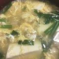 クックBLTENE☆'s cooksnap of when they made レタス＆榎のかき玉味噌汁.
