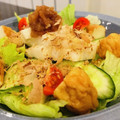 わか★'s cooksnap of when they made 魚河岸あげで☆切るだけの簡単おかずサラダ.