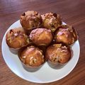くまとぱんだとこども's cooksnap of when they made プルーンとクリームチーズのマフィン.