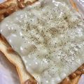 ムーヒツジ's cooksnap of when they made 発酵で元気に♪＊納豆チーズトースト.