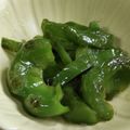 まゆみきママ's cooksnap of when they made 簡単絶品・無限ピーマン（白だし炒め）.