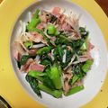 machinachi's cooksnap of when they made ♫夏はコレ♫ツルムラサキのマスタード炒め.
