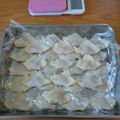 クック3N0VKO☆'s cooksnap of when they made 基本　ワンタンの包み方.