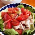 kjkjco's cooksnap of when they made 簡単！完熟トマトソースの冷しゃぶパスタ♡.