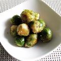 ペキのリリー's cooksnap of when they made 芽キャベツのレモンガーリックグリル.