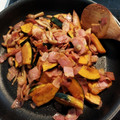みこひろママ's cooksnap of when they made ほくほくかぼちゃとしめじベーコン炒め.