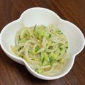 ★RIKOmama★'s cooksnap of when they made もやしときゅうりのごまみそ和え.