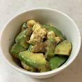 しげその's cooksnap of when they made アボカドとクリームチーズのおかか和え.