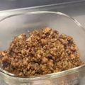 ＊uku＊'s cooksnap of when they made 油なし　ヘルシー基本の肉味噌　作り置き.