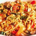 Tonkoshi's cooksnap of when they made スパゲッティー和風ボンゴレ.