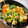 1112233's cooksnap of when they made 鶏とナスのぴり辛炒め.