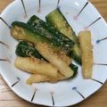みぃくんのママ's cooksnap of when they made きゅうりと大根のごまポン酢あえ.