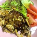プロコフィエフ's cooksnap of when they made キノコデミグラスソースのハンバーグ.