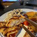 英国で日本食作る女's cooksnap of when they made ノンフライヤーで簡単ヘルシーとんかつ！.