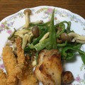 ＠澪音's cooksnap of when they made ピーマンとしめじの明太マヨ炒め.