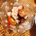 figaron311's cooksnap of when they made タコとトマトの柚子こしょうオイルマリネ.