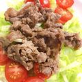 ｊ爺ｊ's cooksnap of when they made お肉やわらか〜☆焼肉サラダ♬.