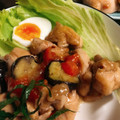 junchan888's cooksnap of when they made 簡単！さっぱり鶏のトマトぽん酢和え.