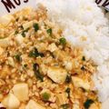 ★まいちむ★'s cooksnap of when they made 鶏ひき肉で作る和風マーボー豆腐.