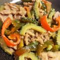 xみゆぽんx's cooksnap of when they made 夏はゴーヤ！ピーマンと豚肉で味噌炒め.