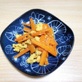 ●しいた●'s cooksnap of when they made 人参と卵の炒めもの.