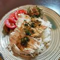 tontonママyu's cooksnap of when they made 炊飯機で簡単カオマンガイ(*^^*ゞ.